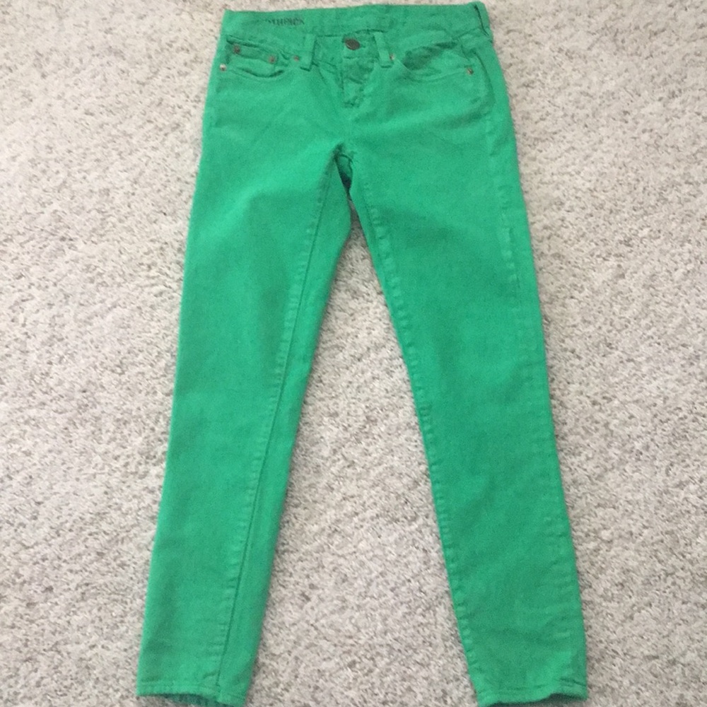J. Crew toothpick ankle jeans
